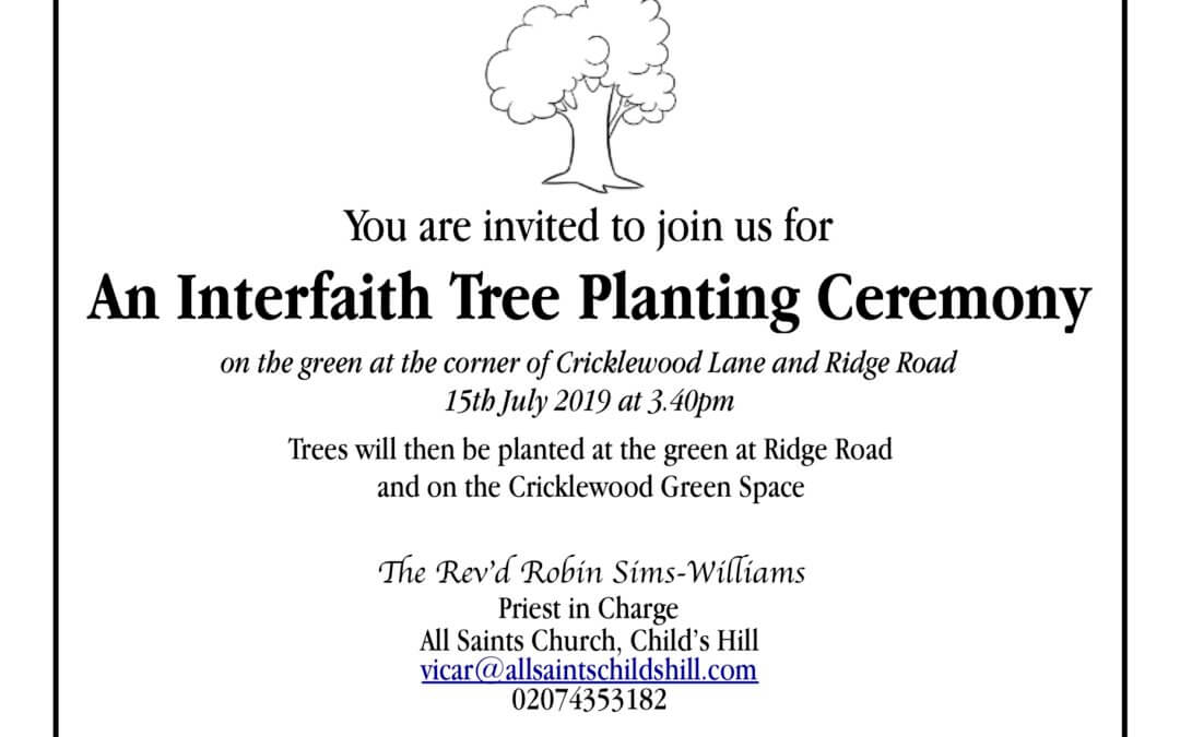 Interfaith Tree Planting